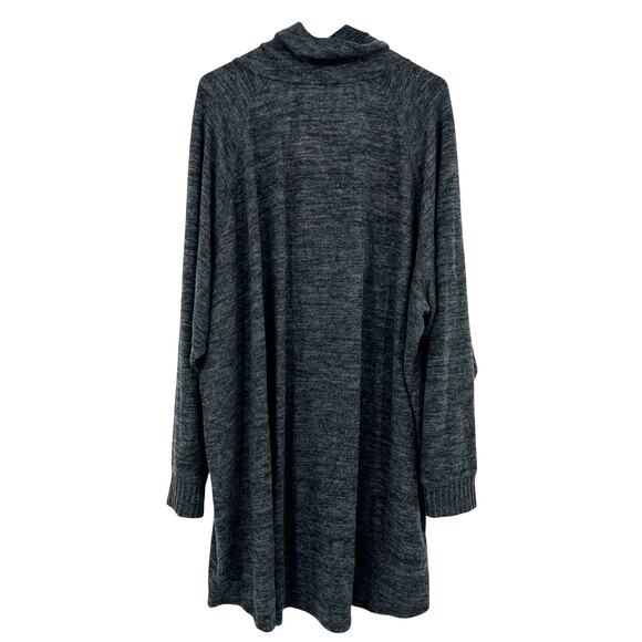 Torrid Super Soft Plush Size 5 5XL Cowl Neck Long Sleeve Sweater Dress w Pocket - Picture 2 of 5